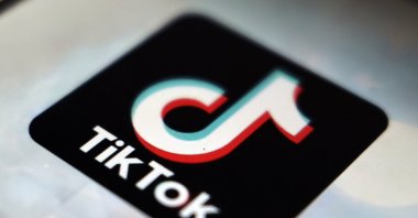 A view of the TikTok app logo, in Tokyo, Japan, Sept. 28, 2020. (AP Photo)