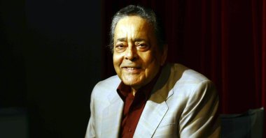 Esteemed theater, TV and film actor and State Artist of Turkey, Gazanfer Özcan. (Archive Photo)