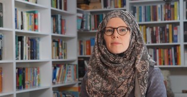 Jenny Molendyk Divleli, a Canadian sign language English teacher who converted to Islam in 2006, has been living in Istanbul since 2012. (AA Photo)
