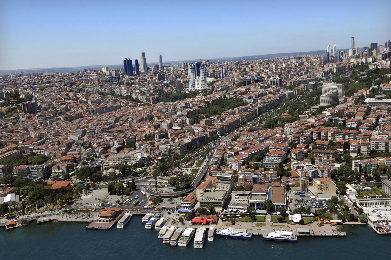 An aerial view of Istanbul, Dec. 29, 2020. (Sabah File Photo)
