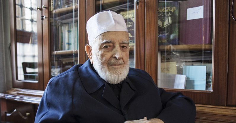 Late hadith scholar Muhammed Emin Saraç is seen in this undated file photo. (AA Photo)