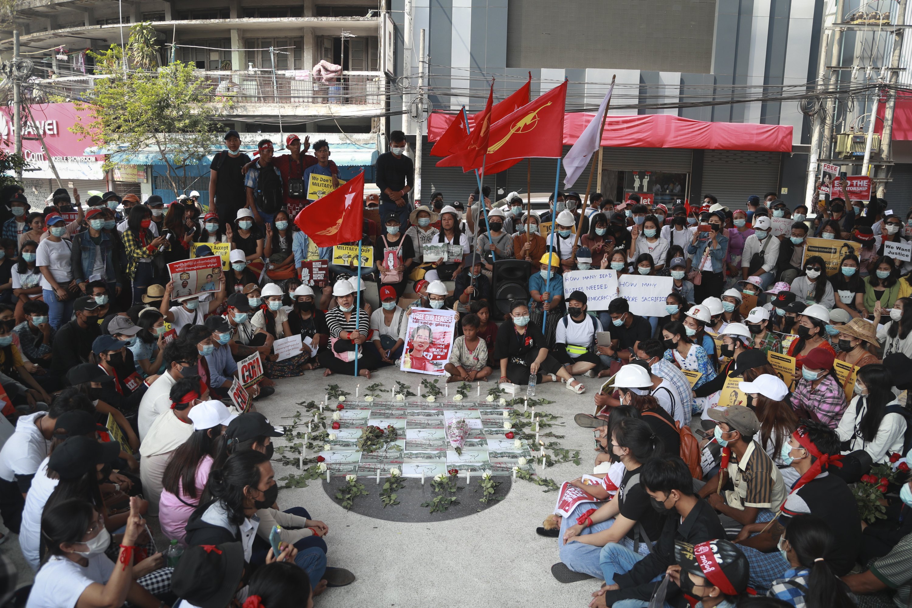 More Protests After 2 More Killed In Myanmar Anti Coup Unrest Daily Sabah