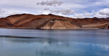 A view of Pangong Tso lake in Ladakh region July 27, 2019. (Reuters Photo)