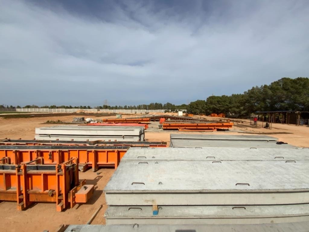 Karanfil Group's concrete production facility in Libya, Feb. 22, 2021. (Courtesy of Karanfil Group)