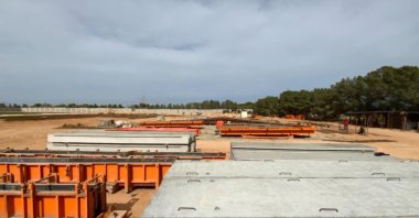 Karanfil Group's concrete production facility in Libya, Feb. 22, 2021. (Courtesy of Karanfil Group)