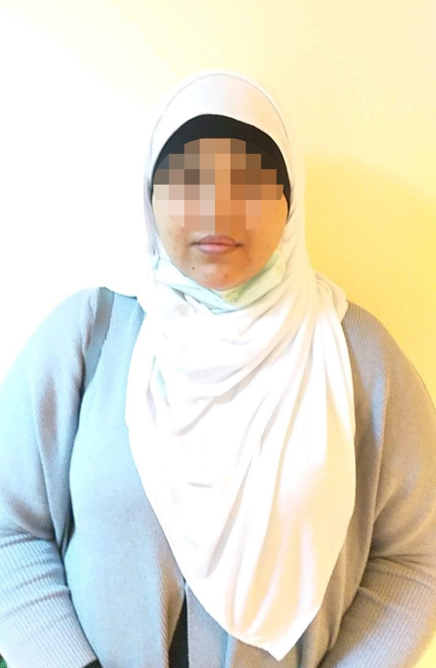 Daesh terrorist Sarah Taleb detained by Turkish police in the capital Ankara (AA Photo)