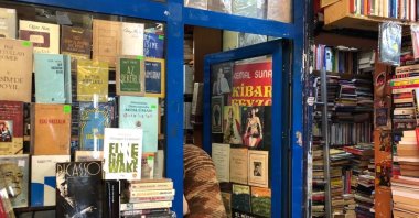 In the sahafs of Istanbul, you'll come across pieces of artistic past, including posters of movie stars and singers. (Photo by Matt Hanson)