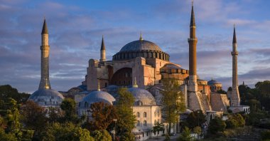 Hagia Sophia, or the Hagia Sophia Grand Mosque, can be seen in Istanbul, Turkey, Oct. 14, 2019. (Getty Images)