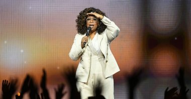 Oprah Winfrey speaks during Oprah's 2020 Vision: Your Life in Focus Tour presented by WW (Weight Watchers Reimagined) at Chase Center on February 22, 2020 in San Francisco, California.  (Getty Images)