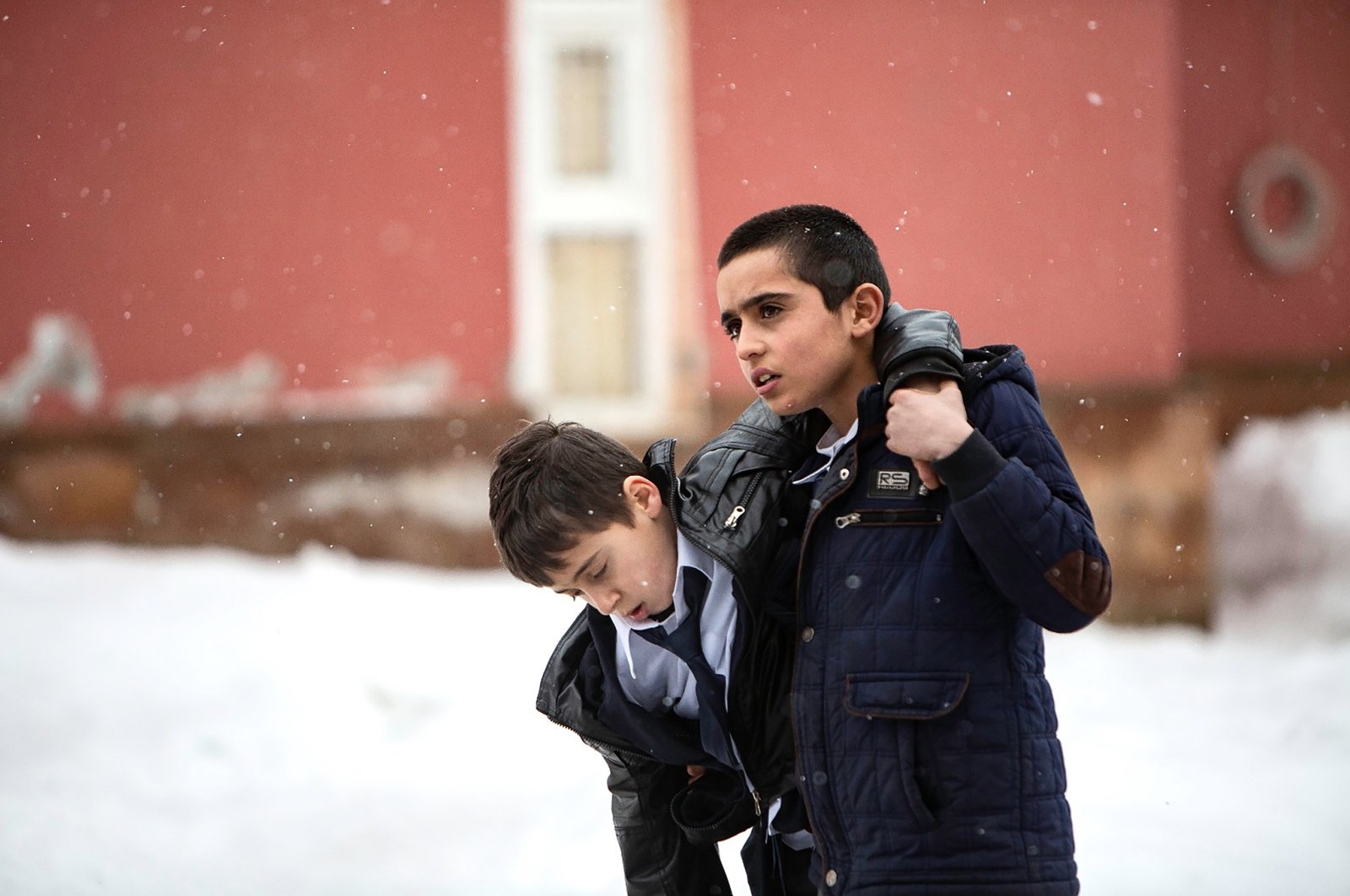 A still shot from "Okul Tıraşı" (“Brother’s Keeper”) by Turkish director Ferit Karahan.