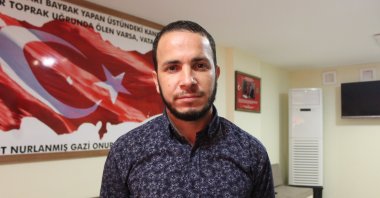 Kemal Ekinci speaks about being held captive by PKK terrorists 10 years ago, March 3, 2021. (IHA Photo)