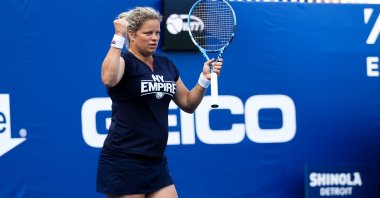Kim Clijsters during a New York Empire match against San Diego Aviators, West Virginia, U.S., July 22, 2020. (Reuters Photo)