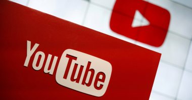 YouTube logo at the YouTube Space LA in Playa Del Rey, Los Angeles, California, United States Oct. 21, 2015. (Reuters Photo)