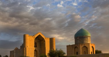 Hoca Ahmed Yesevi Mausoleum is pictured in this undated file photo, Turkistan, Kazakhstan. (Shutterstock Photo)