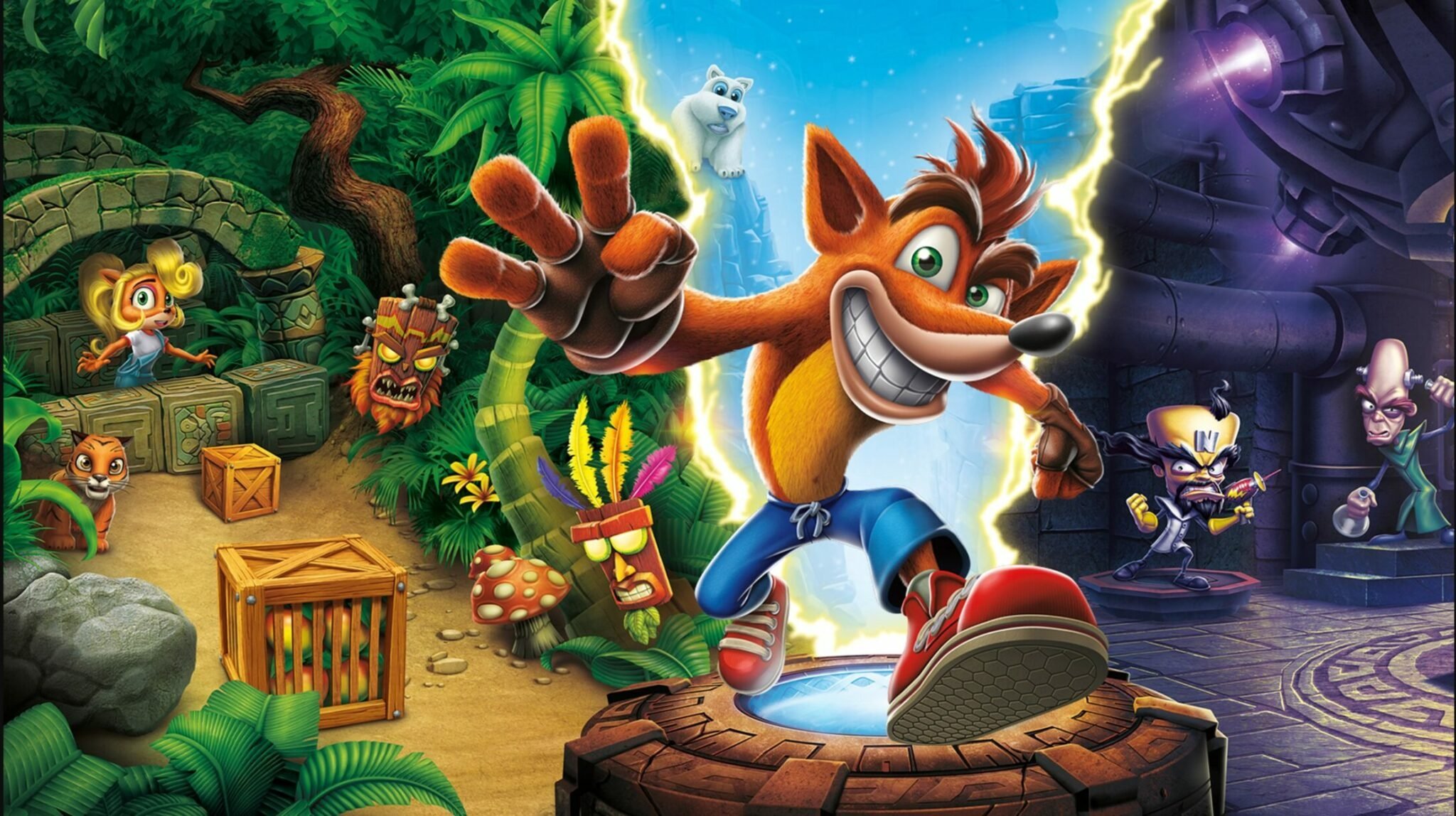 Every Naughty Dog Crash game is special for something : r/crashbandicoot