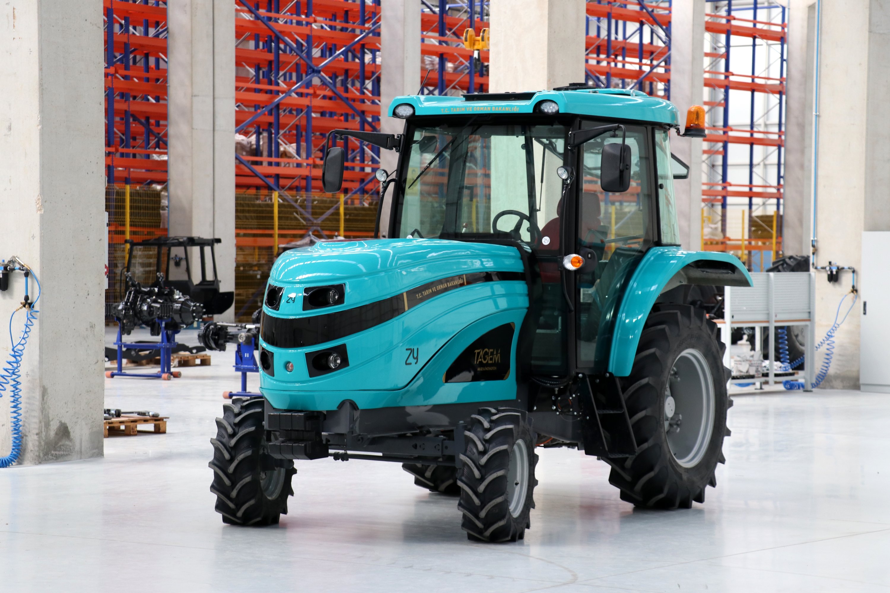 turkish king size electric tractor ready for mass production daily sabah