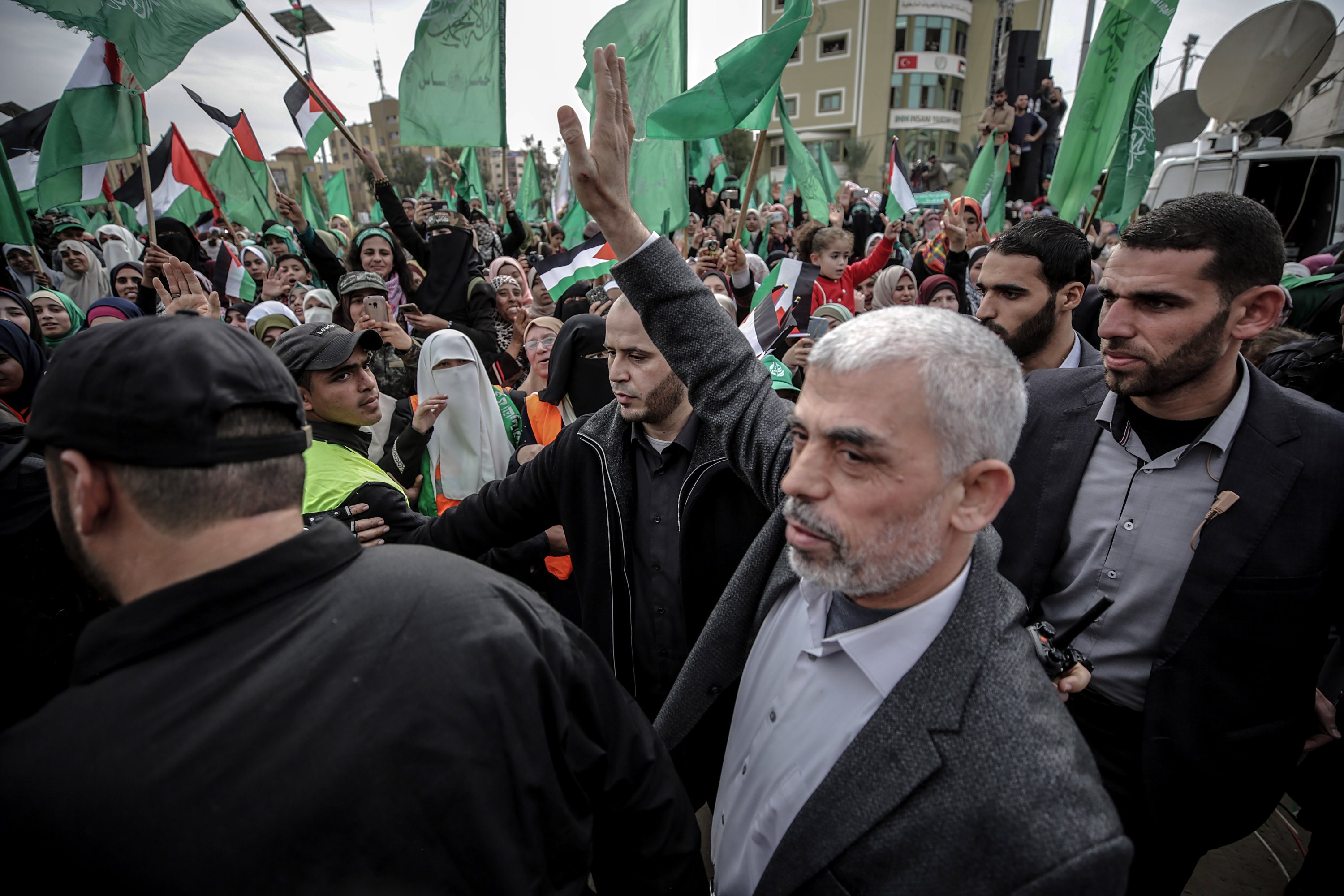 Palestines Hamas Reelects Sinwar As Leader For Stronghold Gaza Daily