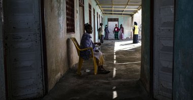 Refugees from the Tigray region of Ethiopia wait to receive basic medical attention from an understaffed clinic, in the east Sudanese border village of Hamdayet, Sudan, Dec. 6, 2020. (Photo by Getty Images)