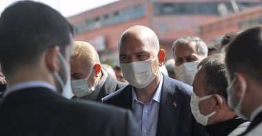 Interior Minister Süleyman Soylu. (AA Photo)