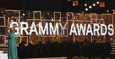 Host Alicia Keys speaks at the 61st annual Grammy Awards in Los Angeles, U.S., Feb. 10, 2019. (AP File Photo)