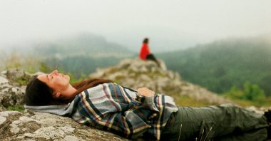 A still shot from “Zefir” (Zephyr) by Belma Baş.