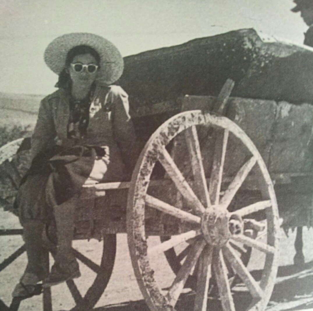Mualla Eyüboğlu in her youth. (Archive Photo)