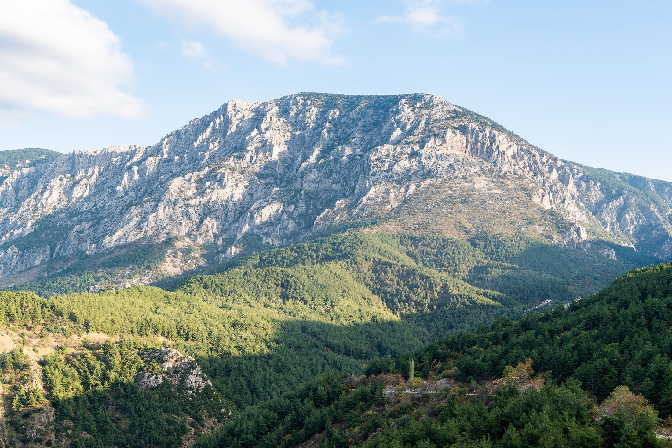 A view of Mount Spil in Manisa, western Turkey. (Shutterstock Photo)