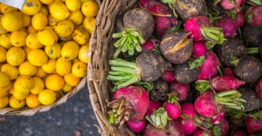 Every week, hundreds of markets are set up on the streets of Istanbul to offer shoppers a wide selection of foods and goods. (Shutterstock Photo)
