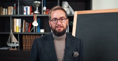 This screengrab from one of his videos online show the Youtuber Antonio Giovanni Gerli (Credit: YouTube / Data & Tonic)