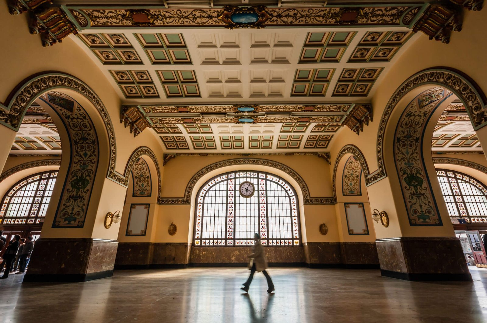 Interior of Haydarpaşa Station