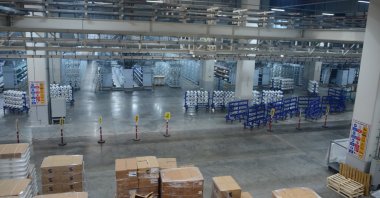 Sasa's polyester production factory in southern Adana province, Turkey, Sept. 21, 2020. (Sabah)