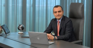 DgPays founder and CEO Serkan Ömerneyoğlu poses in the photo provided on March 22, 2021. (DpPays Photo via AA)