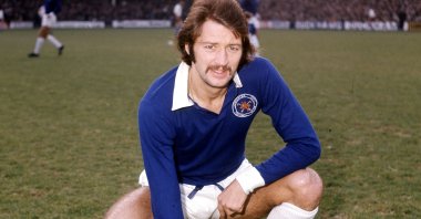 Former England and Leicester City striker Frank Worthington. (Reuters Photo)