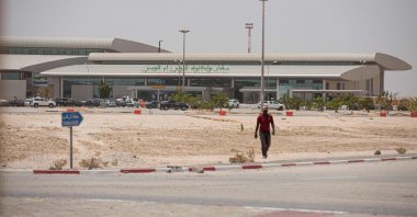 This general view shows the Nouakchott International Airport, Nouakchott, Mauritania, March 25, 2021. (AFP Photo)