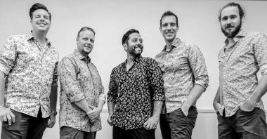 (From L to R) Tomi Smuk, Marton Eged, Arif Erdem Ocak, Daniel Mester and David Szego from Nasip Kısmet.