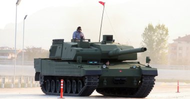 Turkey's main battle tank Altay seen in this file photo, Nov. 15, 2012. (Photo by Mesut Er)