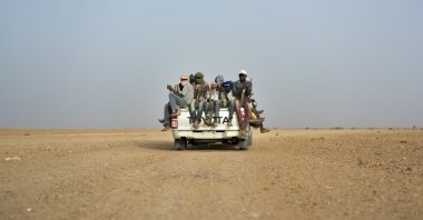 Nigeriens head toward Libya from Agadez, Niger, June 4, 2018. (AP Photo)