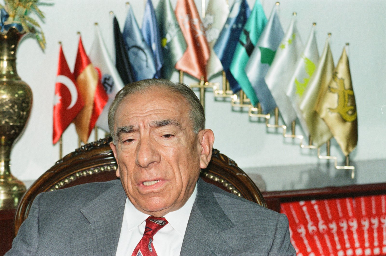 Τούρκοι πολιτικοί εορτάζουν τον ιδρυτή του MHP Alparslan Türkeş