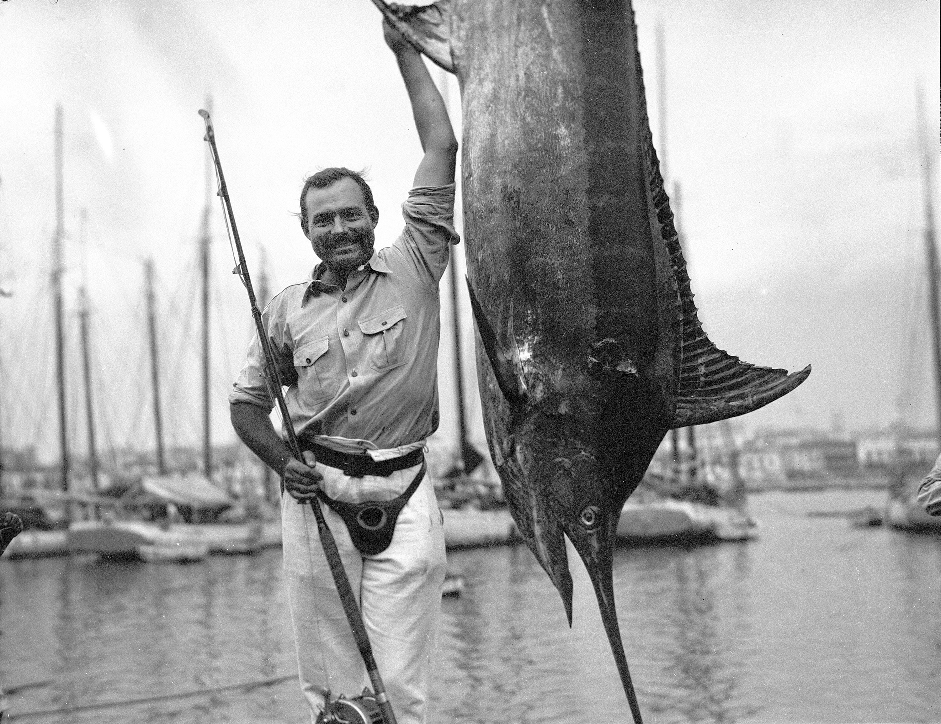 Ernest hemingway fishing hi-res stock photography and images - Alamy