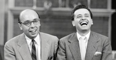 Ahmet (L) and Nesuhi Ertegün are the founders of Atlantic Records. (Archive Photo)