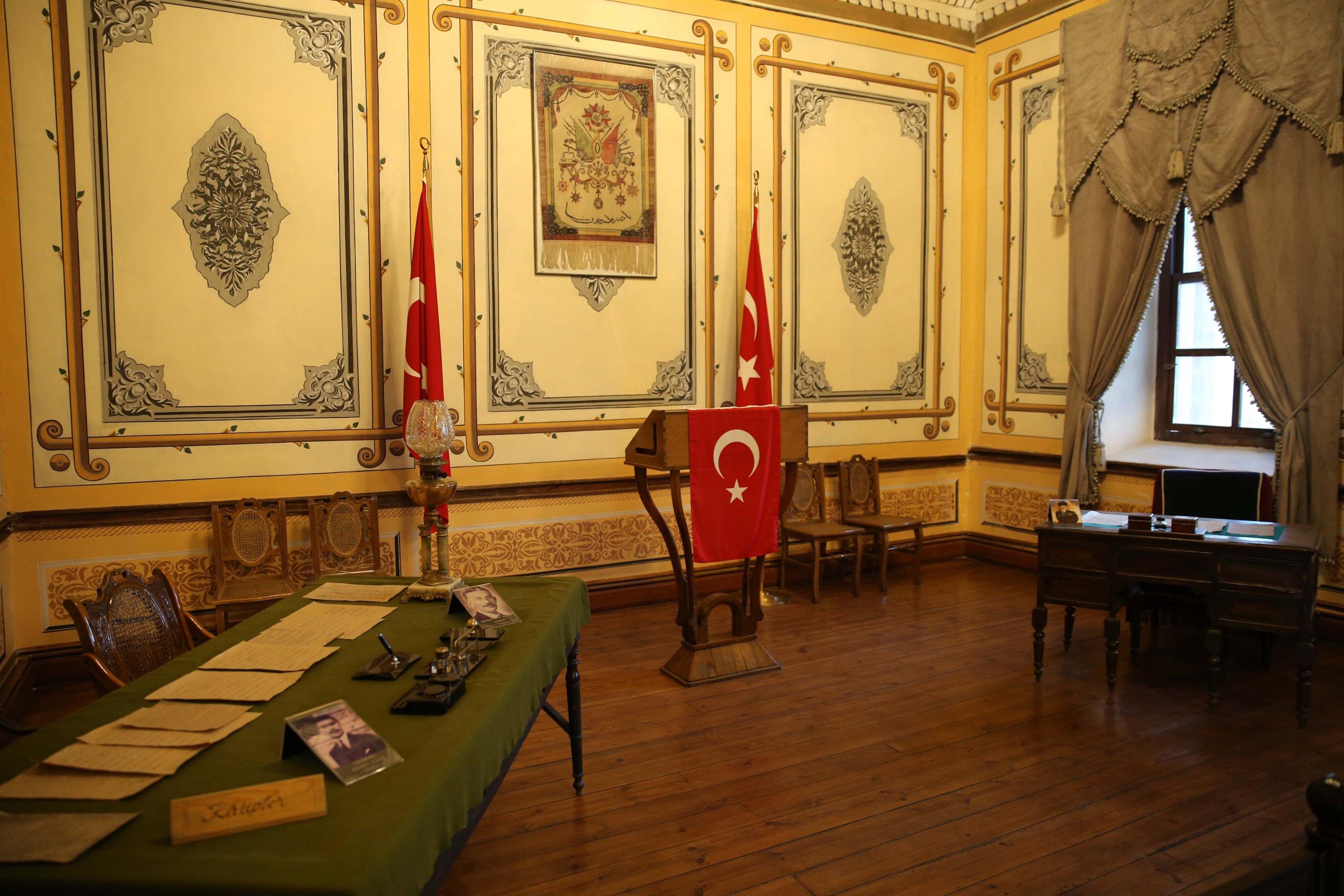 The interior of the Atatürk and Sivas Congress Museum, Erzurum, eastern Turkey, April 5, 2021. (AA Photo)