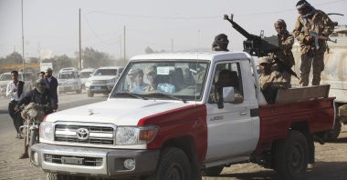 Yemeni soldiers, allied to the country's internationally recognized government, stand guard in Marib, Yemen, Feb. 2, 2018. (AP Photo)