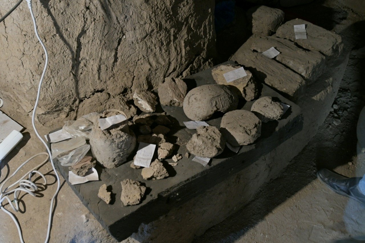 A new archaeological discovery in Luxor, Egypt, in this undated handout photo. (REUTERS Photo)