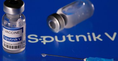 A file photo of the Sputnik V COVID-19 vaccine, March 24, 2021. (Reuters Photo)