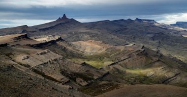 A general view of the Valley of Las Chinas, in the Chilean Patagonia, Chile, Feb. 25, 2020. (Chilean Antarctic Institute via REUTERS)