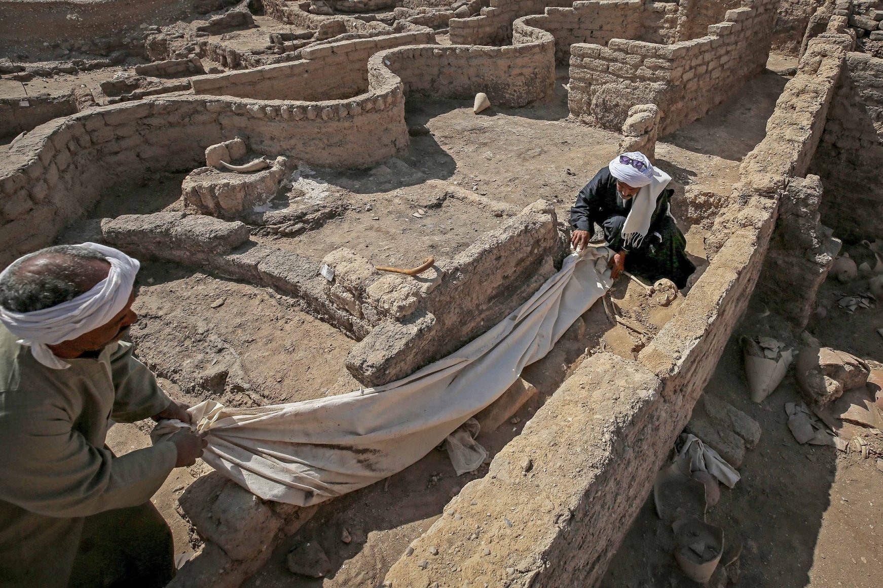 3,000-year-old Lost Golden City Unearthed In Egypt | Daily Sabah