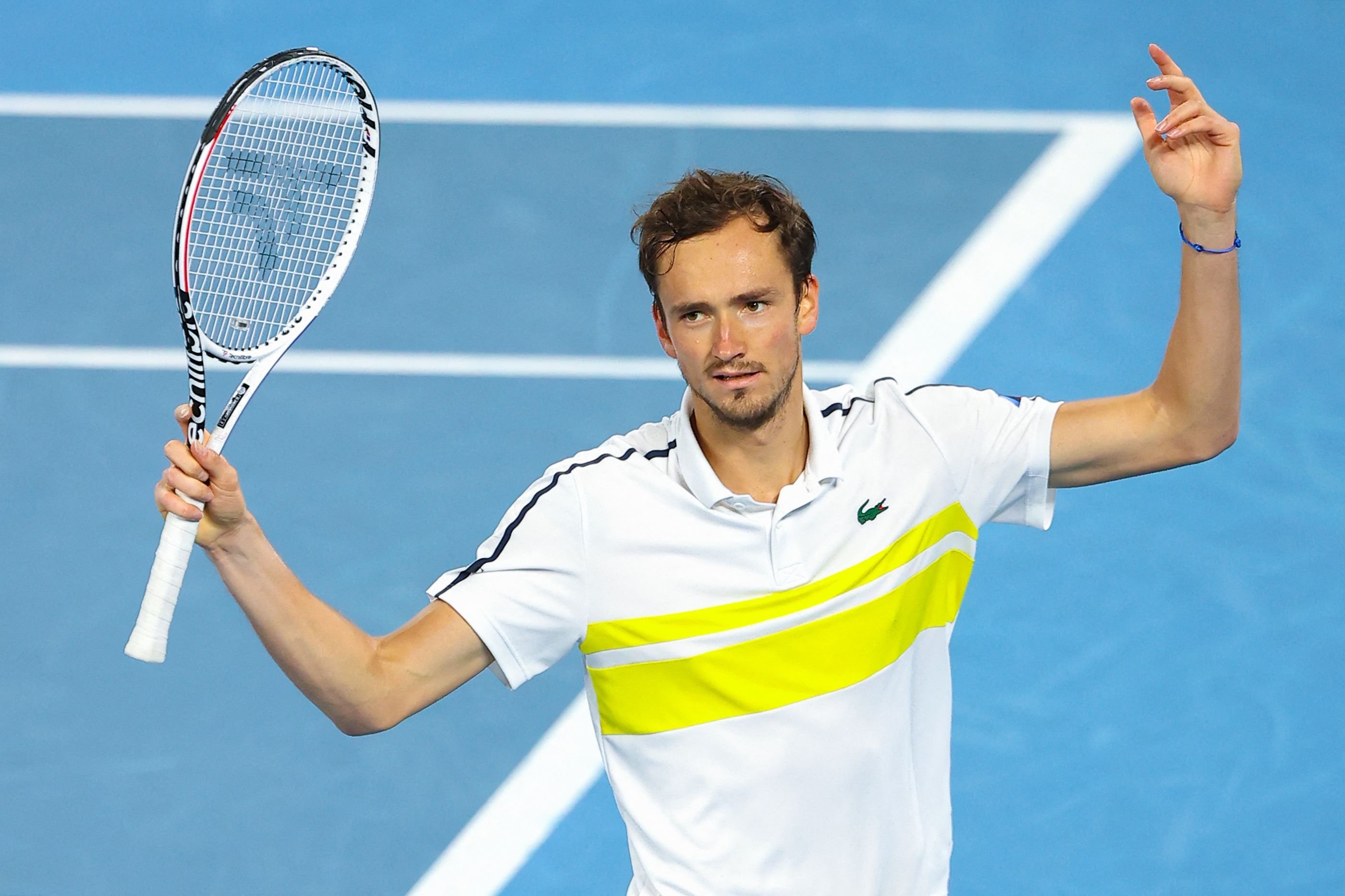 Daniil Medvedev beat James Duckworth in the ATP Toronto Masters