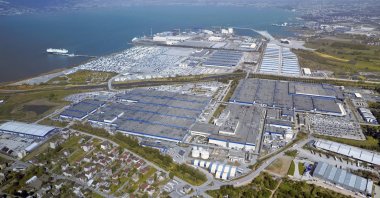 The Ford Otosan plant is seen in this aerial photo, Gölcük, Kocaeli, northwestern, Turkey, Dec. 5, 2020. (Photo courtesy of Ford Otosan)