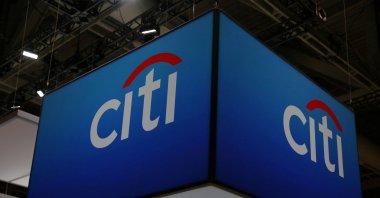 The Citigroup Inc (Citi) logo is seen at the SIBOS banking and financial conference in Toronto, Ontario, Canada, Oct. 19, 2017. (REUTERS Photo)