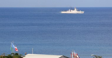 A base for United Nations peacekeepers of the U.N. Interim Force in Lebanon (UNIFIL), in Naqoura near the Lebanese-Israeli border, southern Lebanon, Nov. 11, 2020. (Reuters Photo)